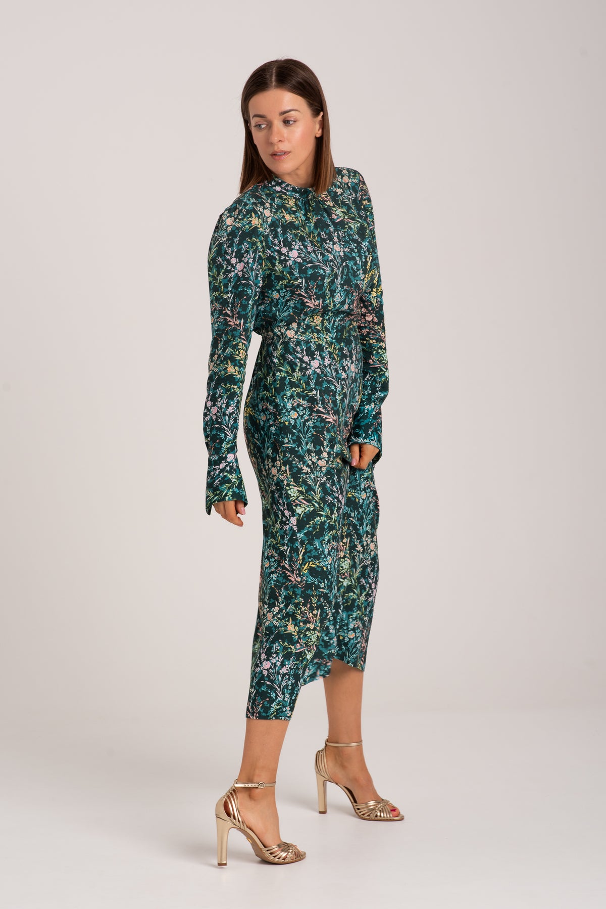 Hazel | Eleganta midi kleita