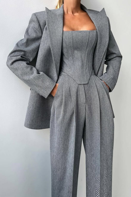 Elegance | Trīsdaļīgs bleizeru komplekts